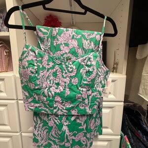 Lilly Pulitzer Brazilian Green Maxi Dress